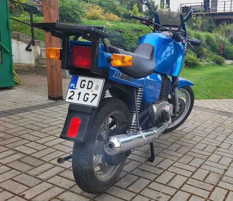 MZ ETZ SAXON 251 dozownik oleju, pomorskie