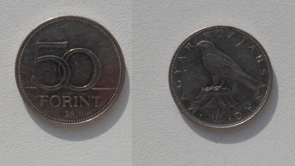 50 forint Węgry 1997 Magyar Koztarsasag moneta Krk