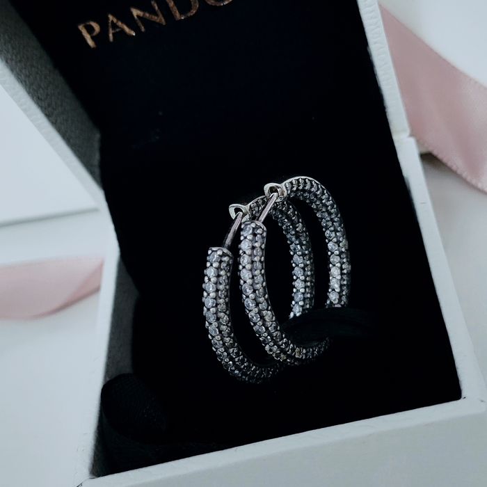 Pandora Пандора  серьги сережки кульчики