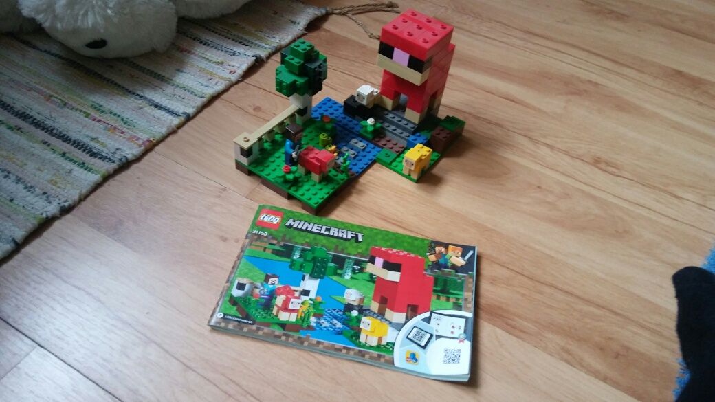 Klocki lego Minecraft