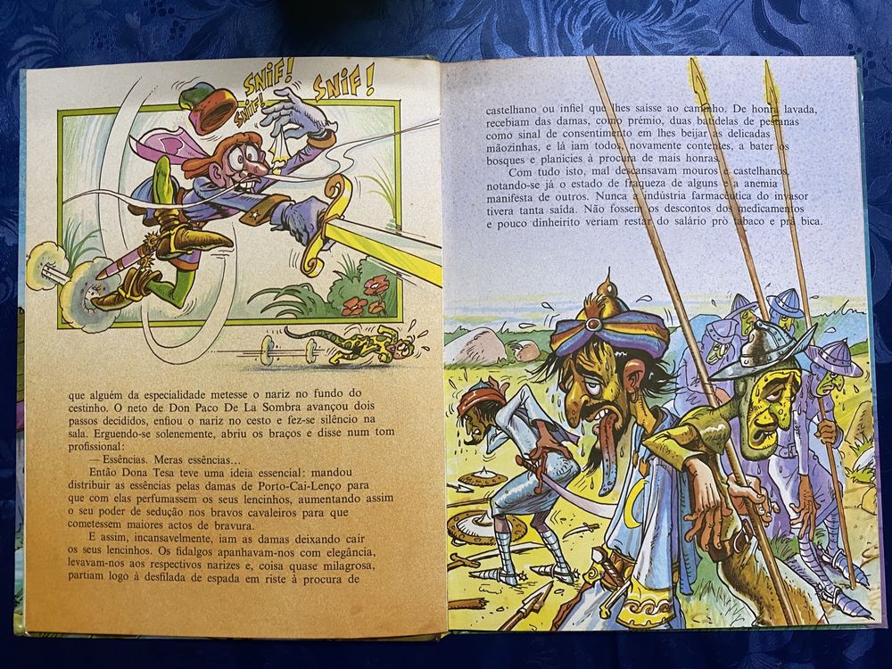 Livros As Aventuras de Dom Fonsarilho e Santa Pança