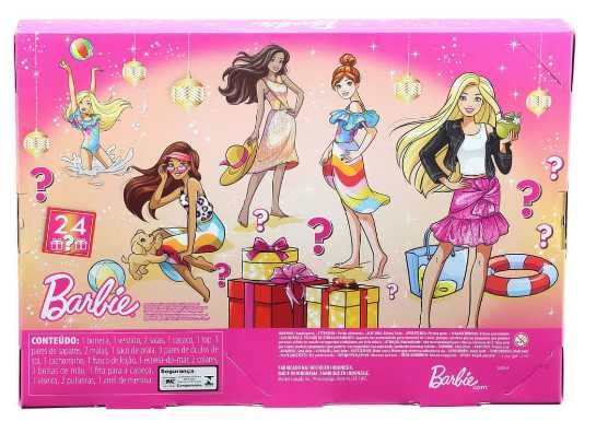 kalendarz adwentowy na święta barbie nowy