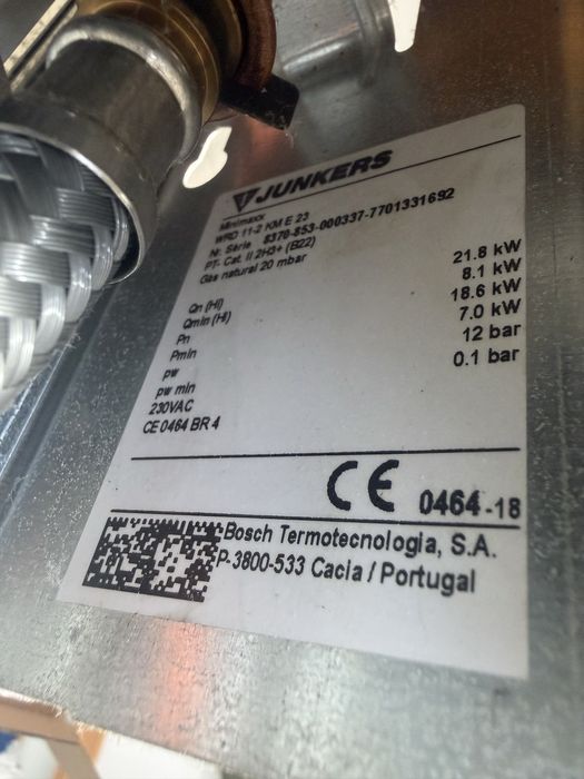 Esquentadoe a Gas Junkers