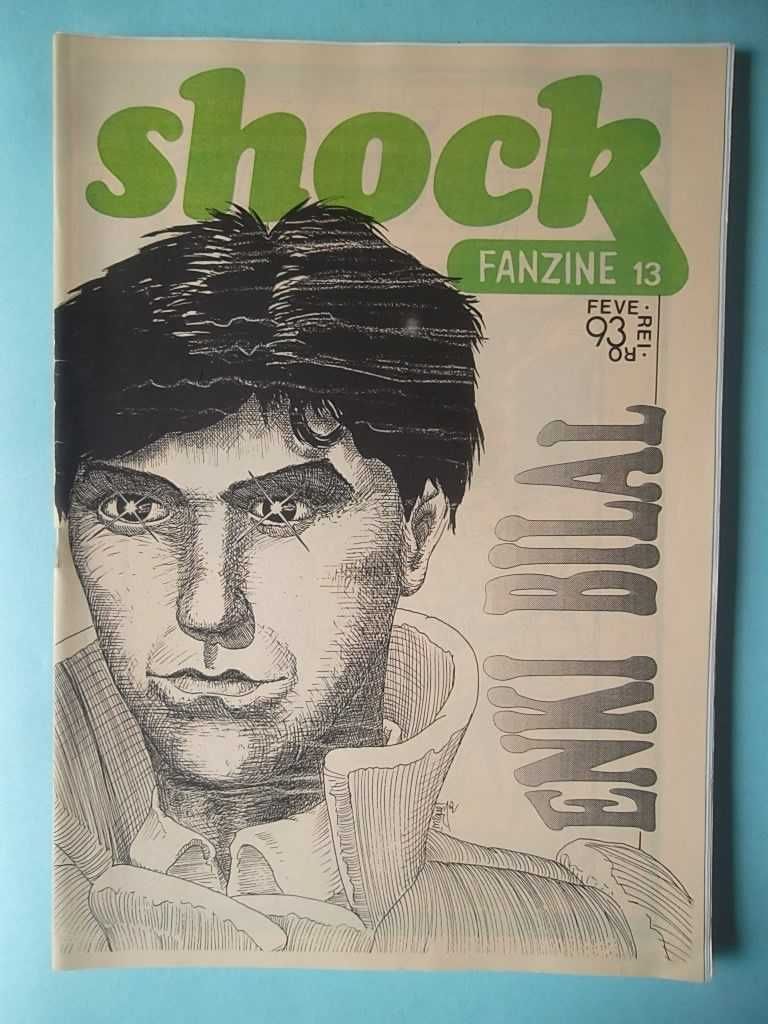 Fanzines de Banda Desenhada : Shock e Vertigens.