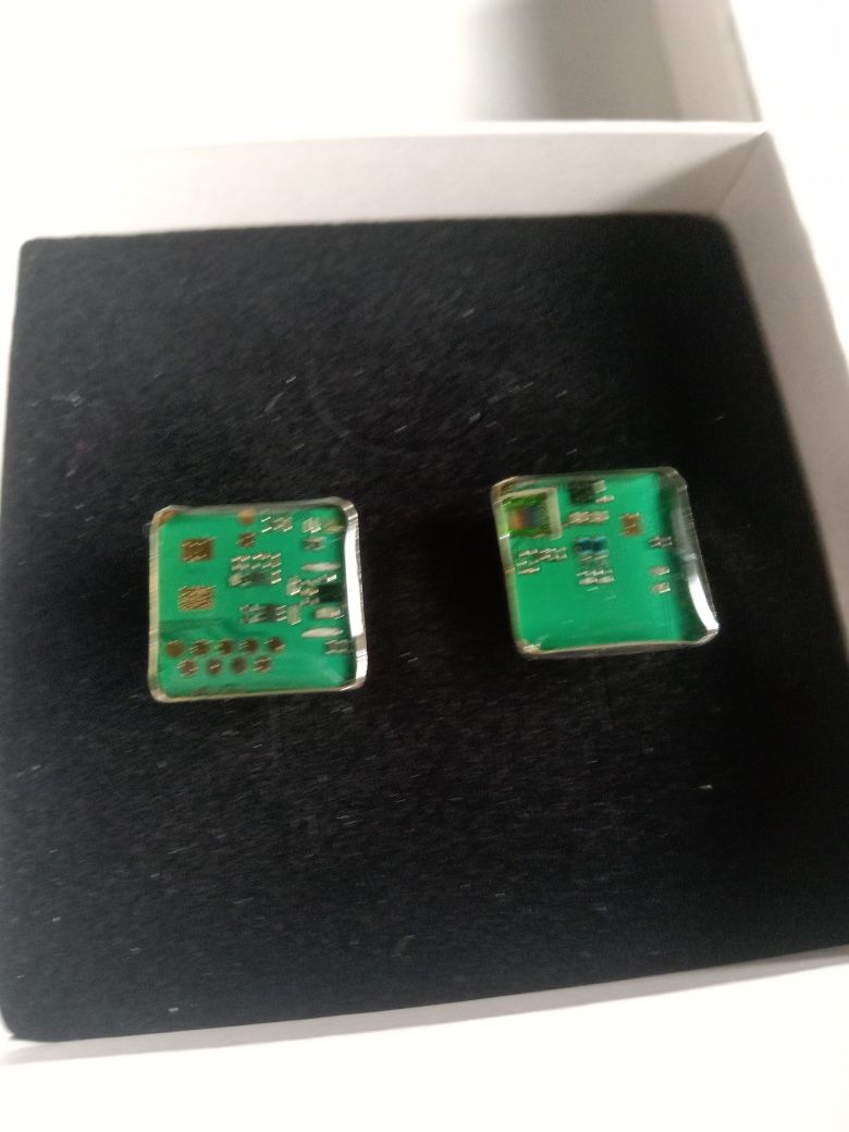 S12 Spinki do mankietów układ elektronik