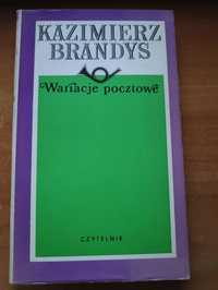 "Wariacje pocztowe" Kazimierz Brandys