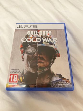 Диск Call of Duty Black Ops Cold War для PS5