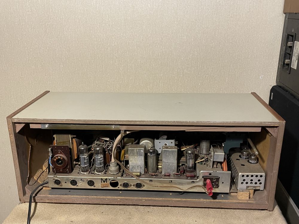 10-и ламповый стерео ресивер 60-х GRUNDIG STEREOMEISTER 35M