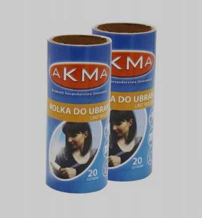 ROLKA do ubrań z 4 zapasami AKMA