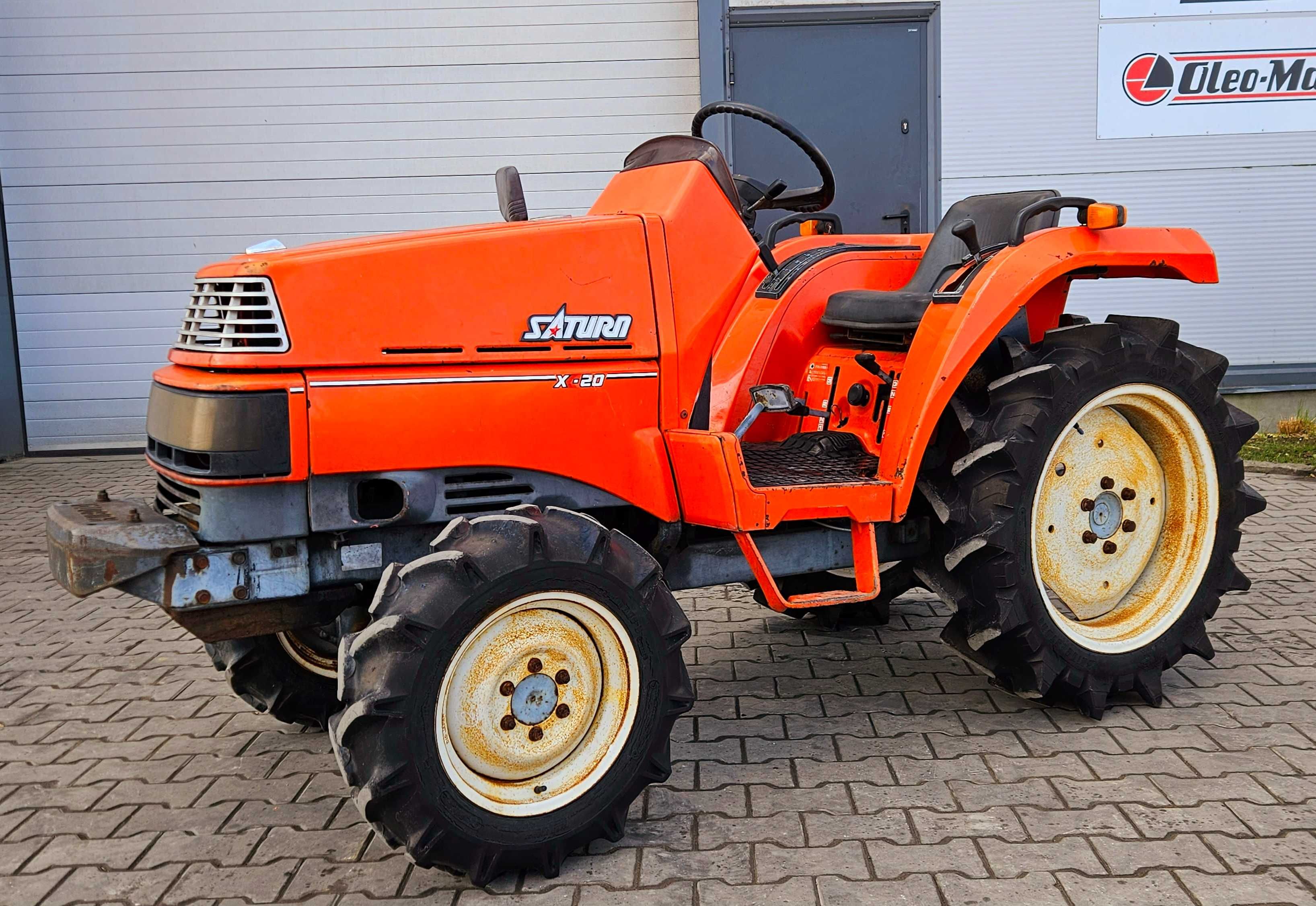 KUBOTA Saturn X20, 4x4. Ciagnik, traktorek. JAPAN TRAK