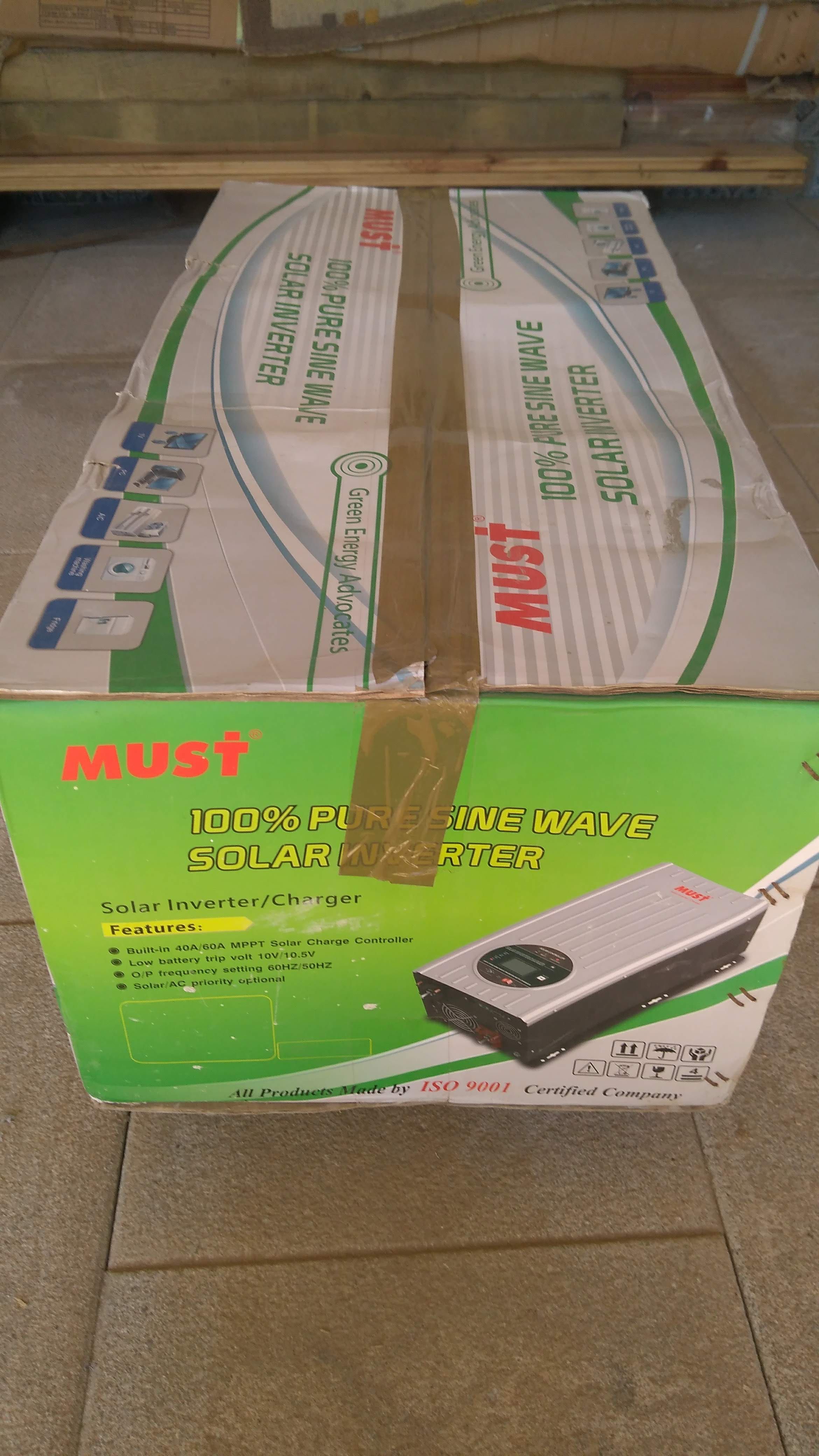 Inversor onda pura, controlador e carregador de baterias 6000W