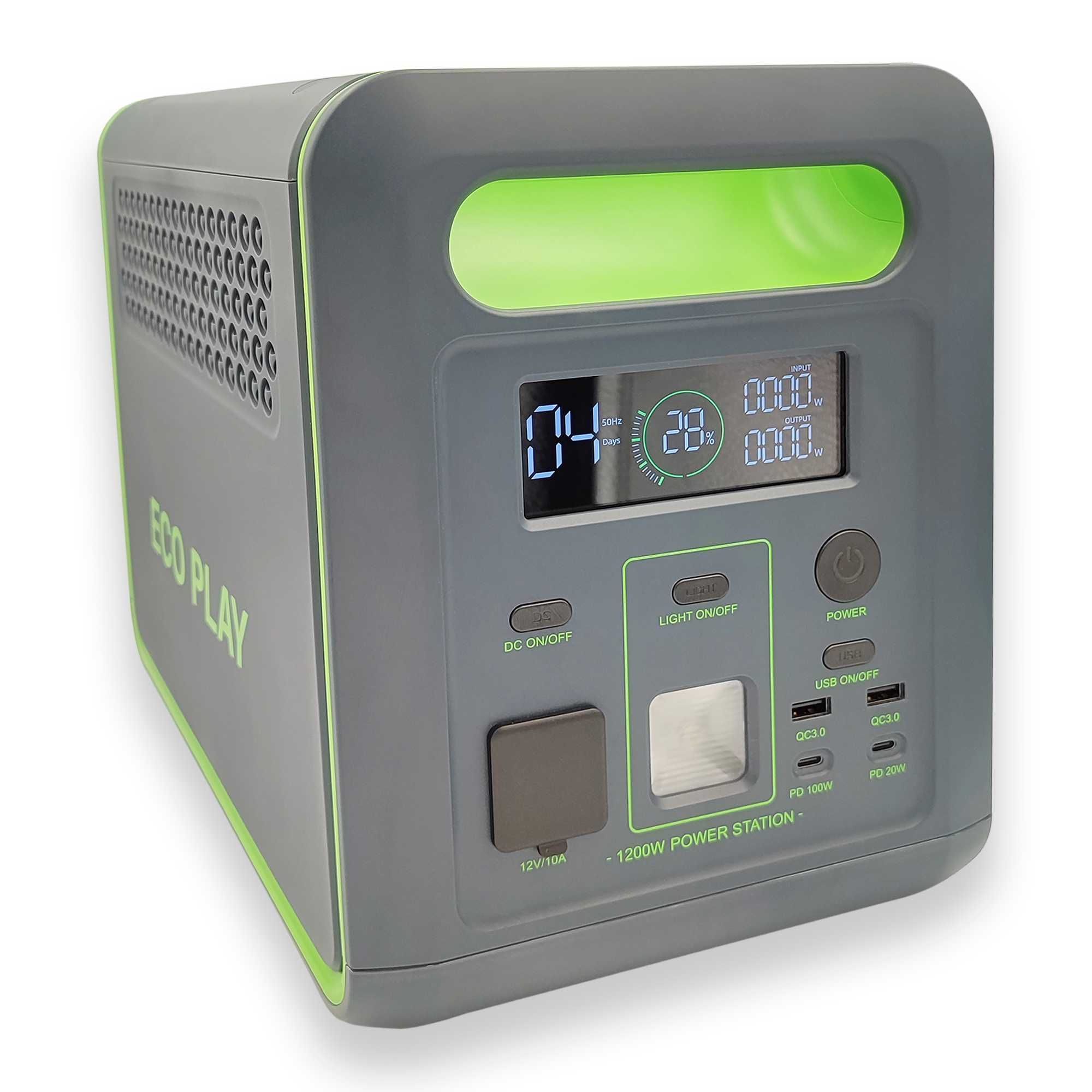 Зарядная станция Ecoplay ES-1200w 1024w/h LifePo4 Power Bank