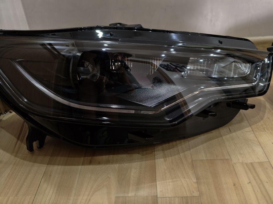 Jak Nowe Lampy Audi A6 C7 przedlift BiLed nieskretny Bixenon