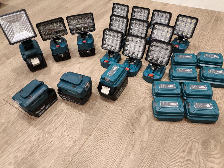 Фонарь Makita павербанк