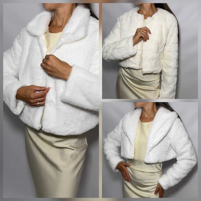 Весільні шубки / Білі шубки для нареченої