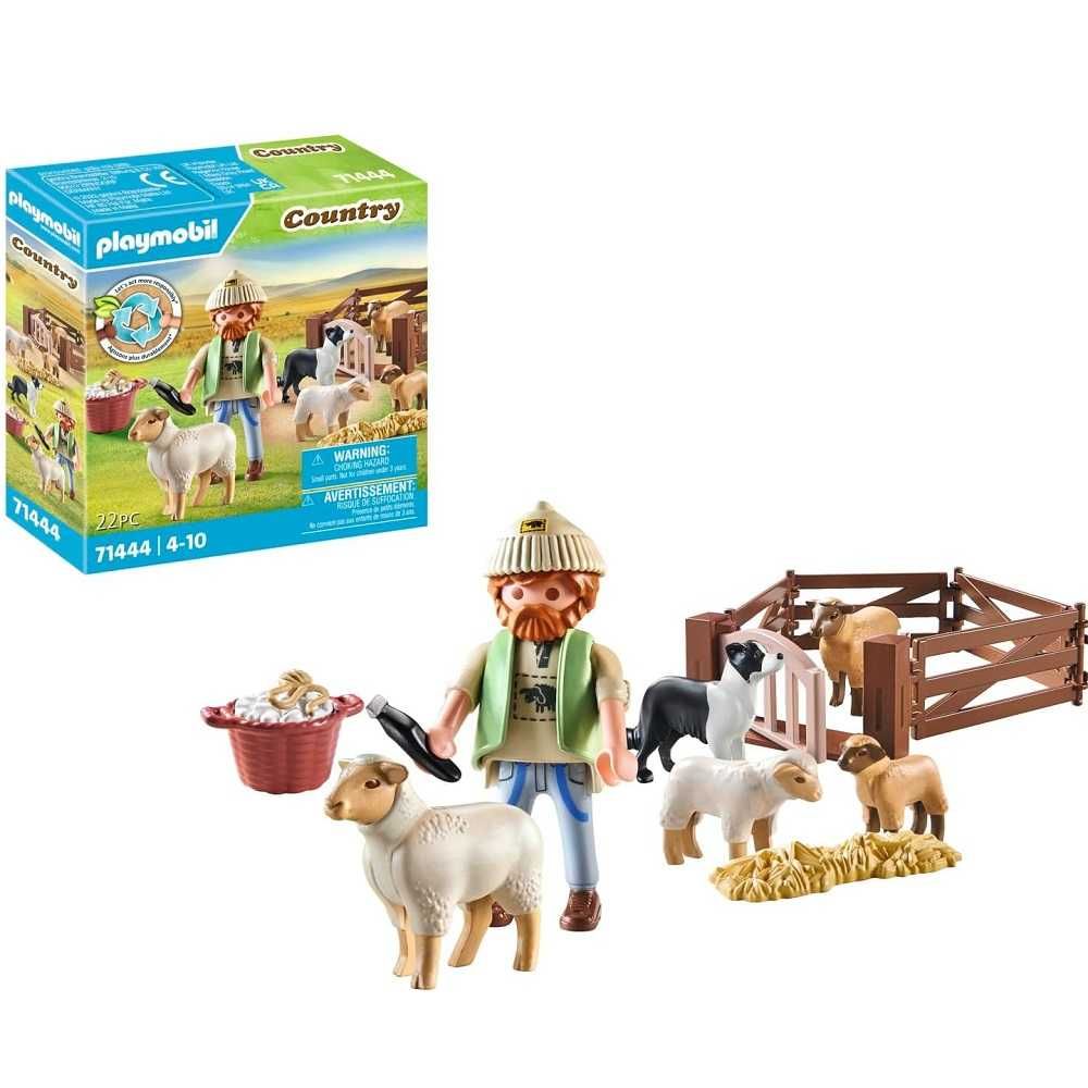 Playmobil Country 71444 Młody owczarz z owcami