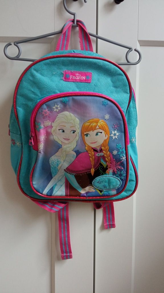 Plecak plecaczek Frozen Kraina Lodu Anna Elsa przedszkole zerówka wyci