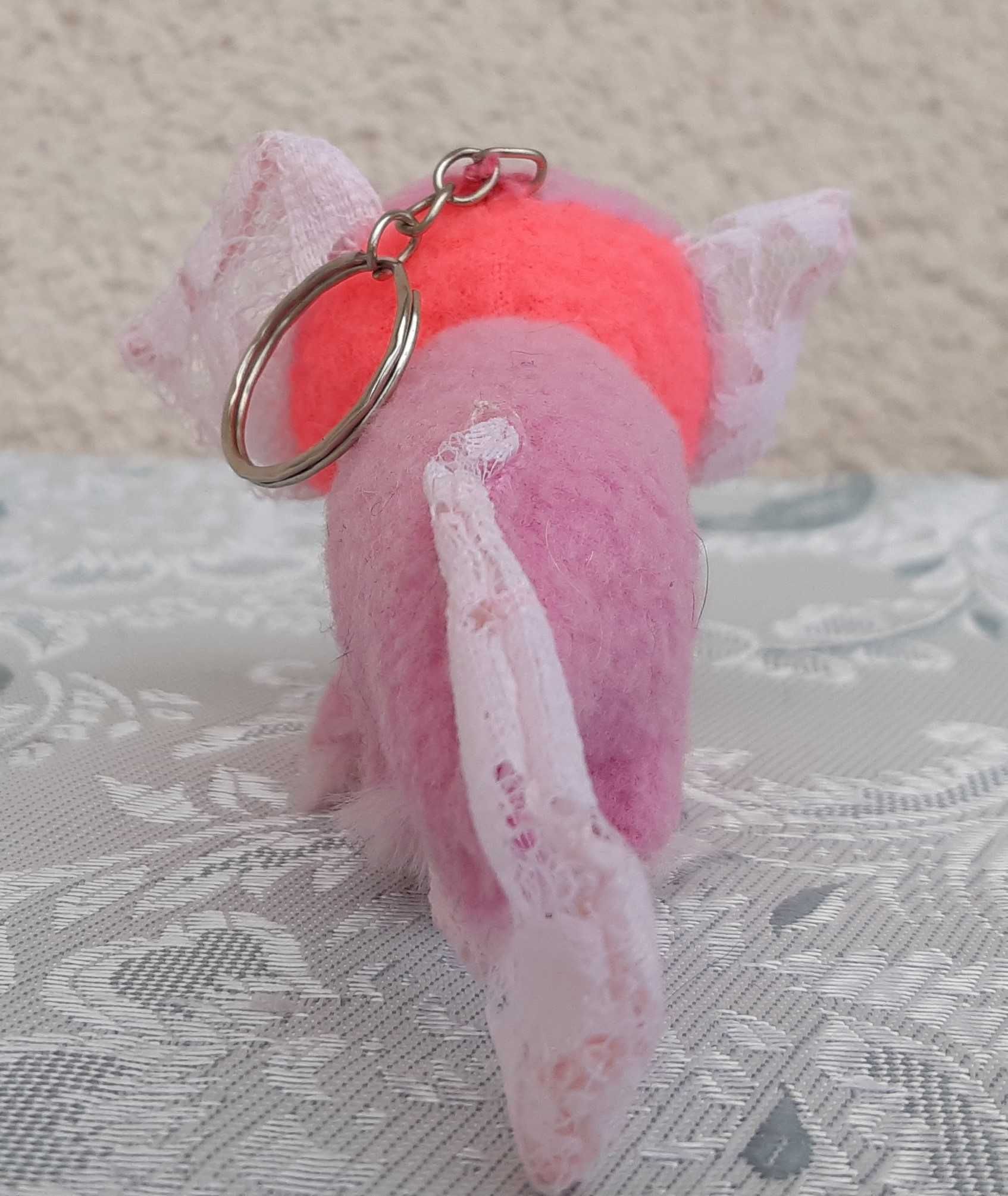 Brelok breloczek axolotl aksolotl rękodzieło handmade