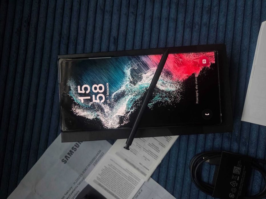 Super flagowy Samsung galaxy s22 ULTRA 256GB 5G 108mpx zamiana OKAZJA
