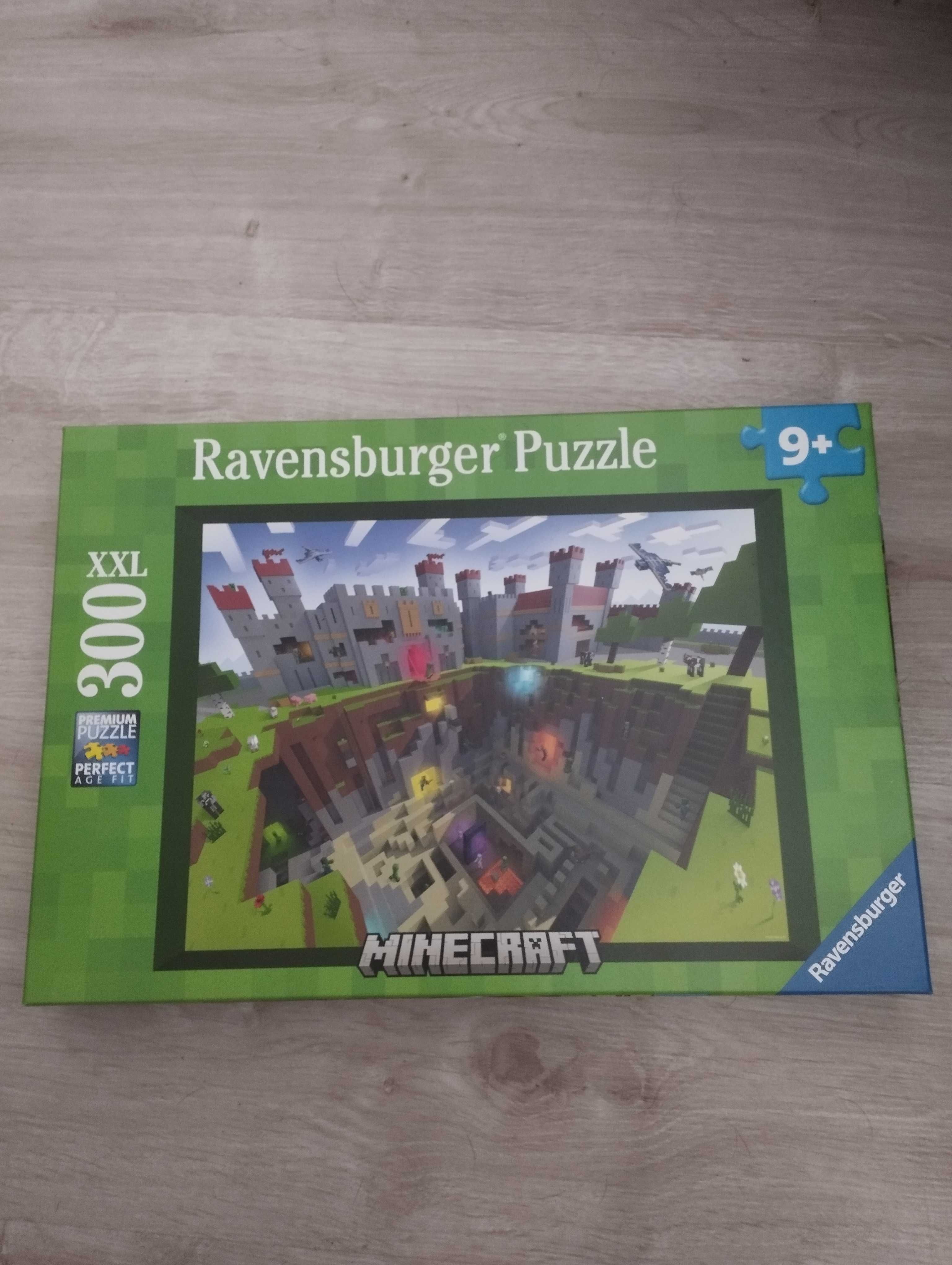 Nowe puzzle Minecraft 300 elementów 9+ Ravensburger