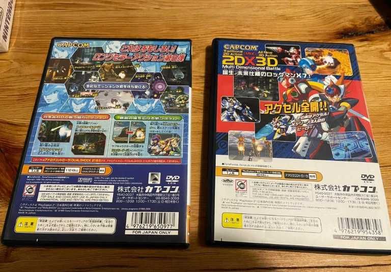Rockman x7 i Rockman x8 - PlayStation 2