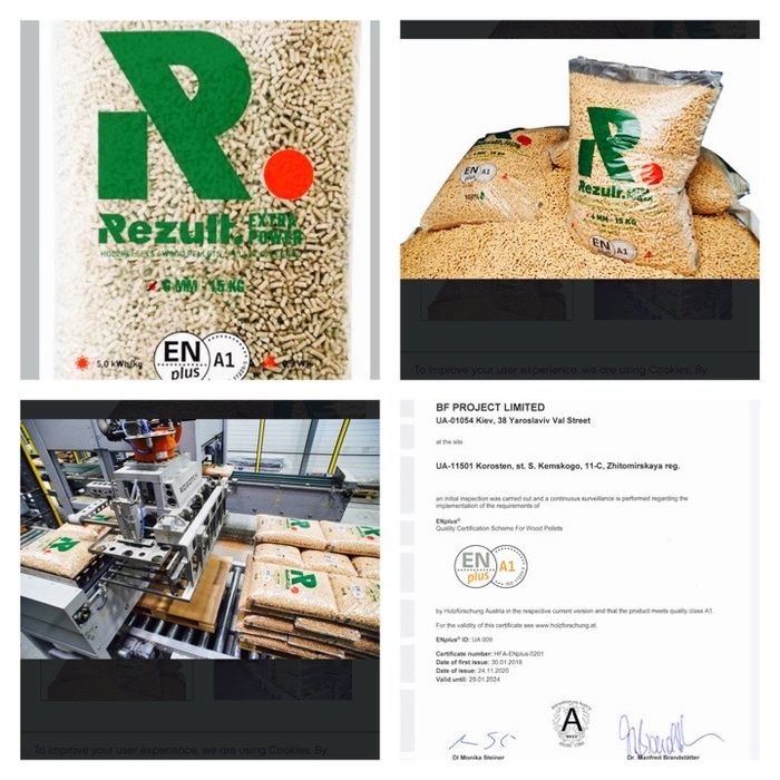 Pellet Rezult Hit 100% iglasty 5,0 kwh/kg en plus A1