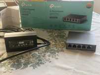 Switch Gigabit 5-portas PoE+ TP-Link SG1005LP