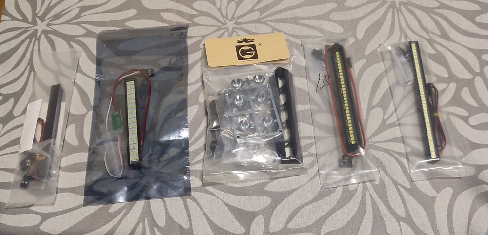 Barras led, jantes, pneus - Artigos para RC crawler/ scale