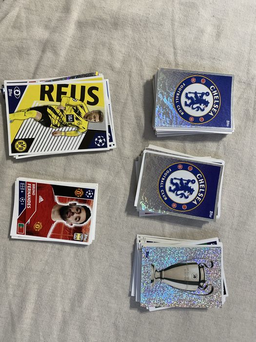 Cromos de varias coleções