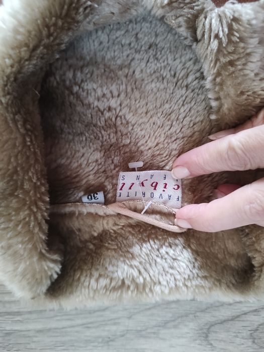 Kamizelka, bezrękawnik, kożuch Favorite Cybill Jeans 36, okrycie