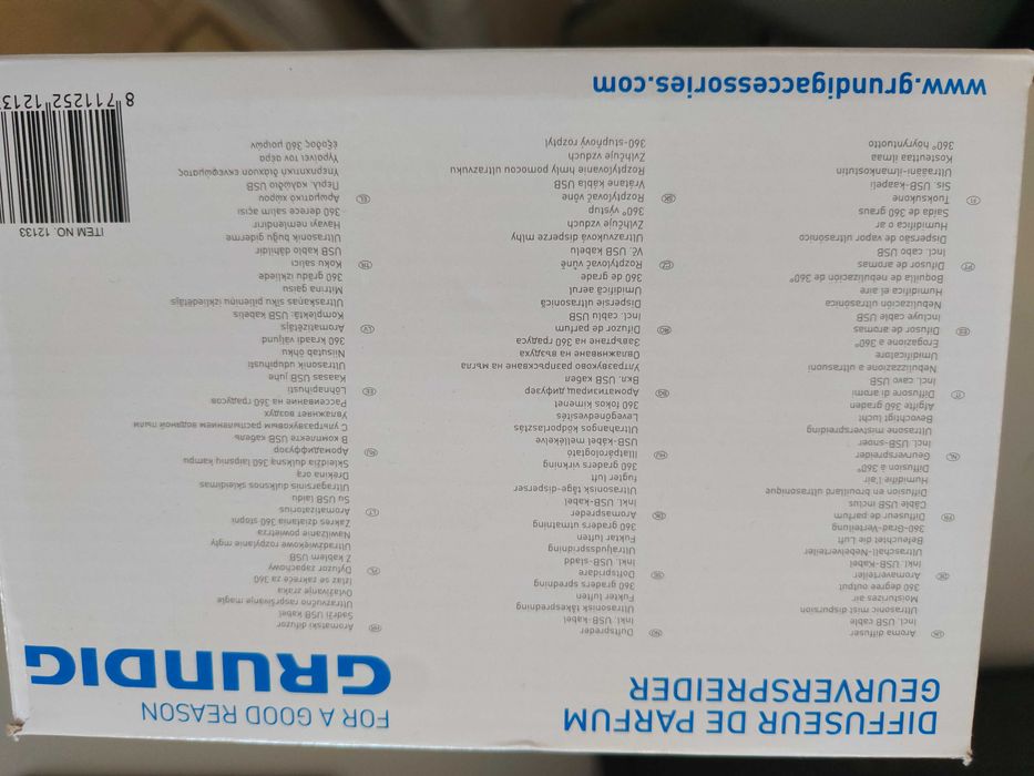 Dyfuzor Aroma Grundig RGB 360