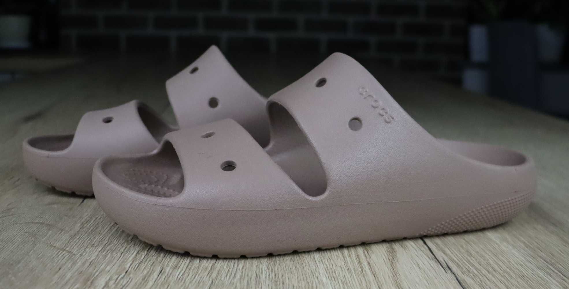 Crocs piankowe klapki M8 W10 41/41 ( 27 cm) nowe