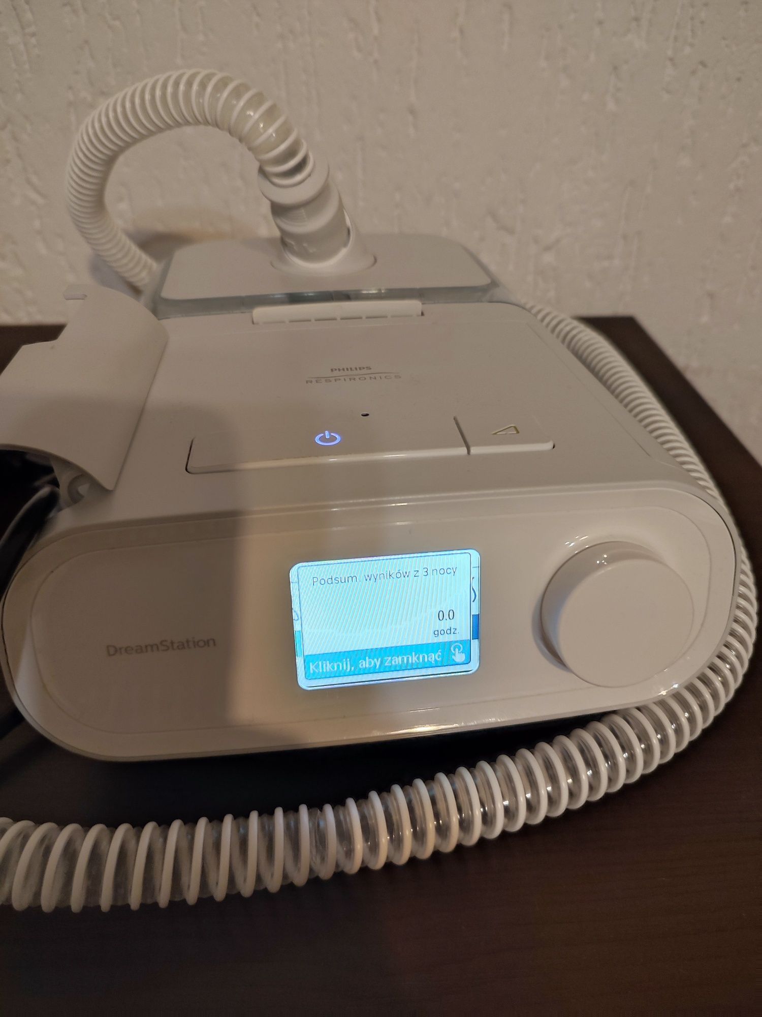 Aparat do leczenia bezdechu sennego Philips