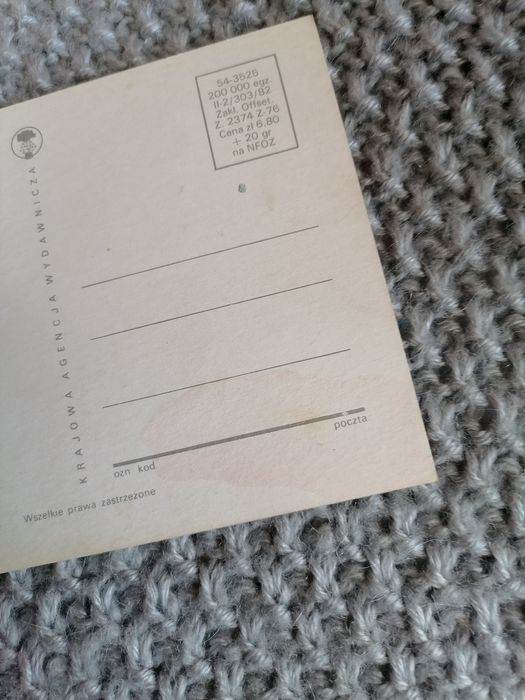 zestaw 5 pocztówek PRL pocztówki muszyńska zamorska