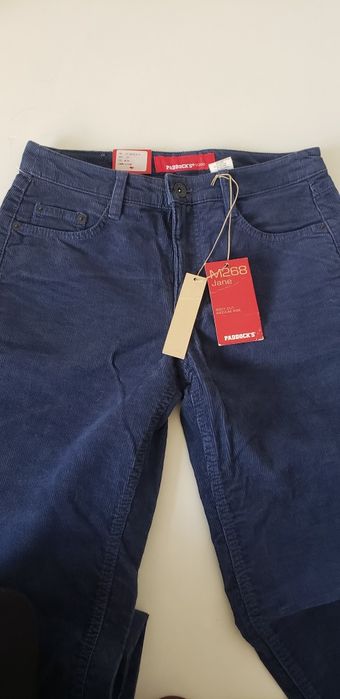 Жіночі вельветові штани прямі  s/xs