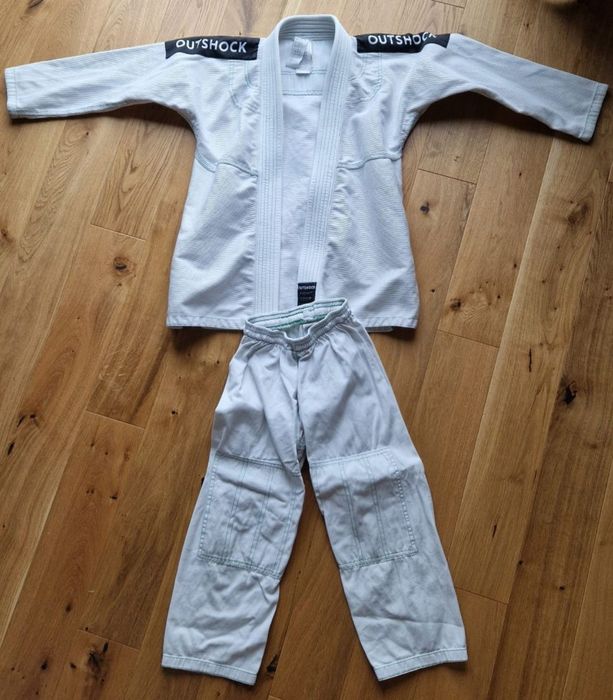Kimono dziecięce białe 145-155 Outshock Decathlon
