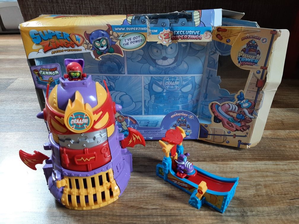 Super zings zestaw Power Tower Assault