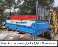 Kiper wywrot burty aluminium Mercedes Renault Scania Kia Nissan Iveco HDS