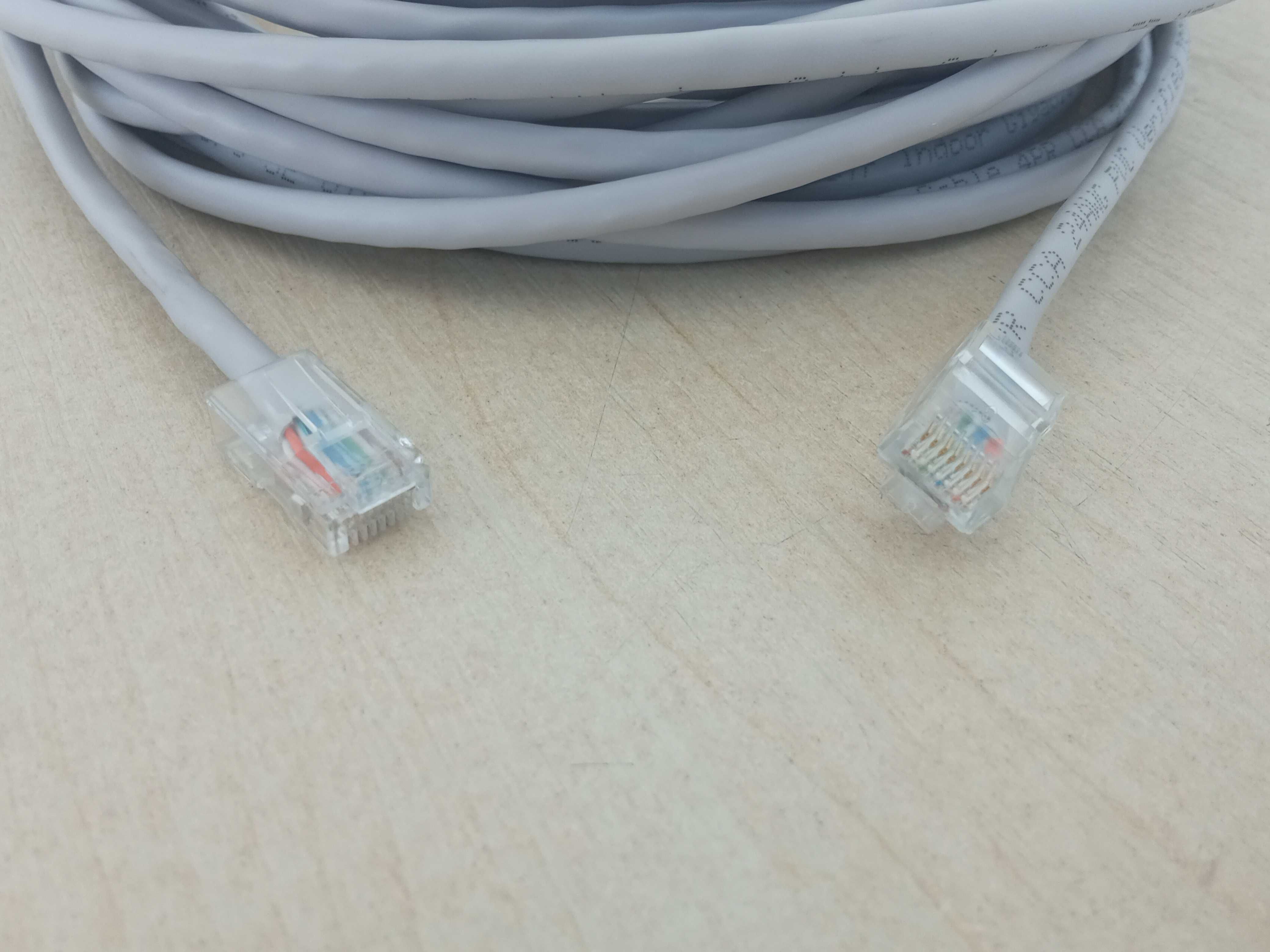 Пач корд кабель для інтернету з конекторами RJ-45 10 метрів