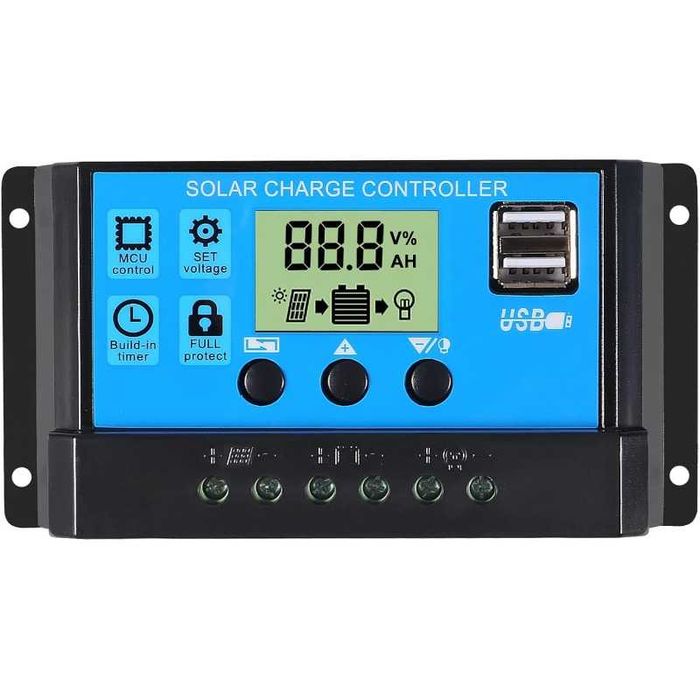 Controlador solar 12v  100w novo