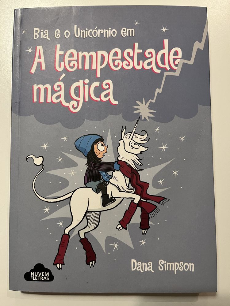 Bia e o Unicornio em “A tempestade mágica” n•6