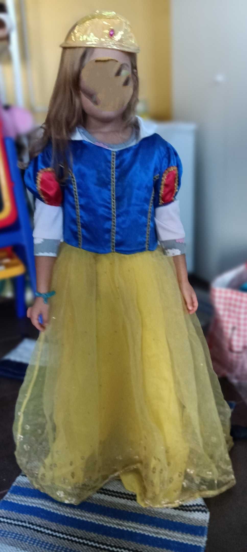 Disfarce / Fantasia de Carnaval de Branca de Neve Princesa (140cm)