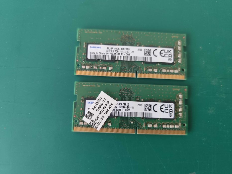 Memória RAM SO-DIMM Samsung 16GB (2x8GB) DDR4-3200MH