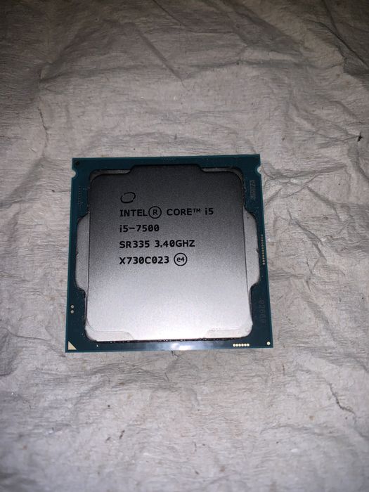 Sprzedam procesor intel core i5-7500 3.40 GHZ