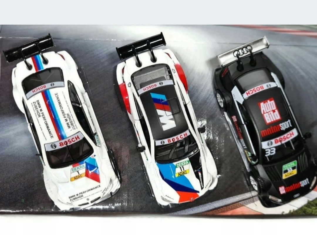 MSZ zestaw 3 pojazdów metalowych BMW Aud 1:43i RS