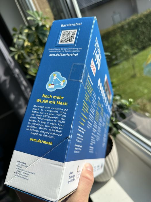 Router AVM FritzBox 7690 WiFi 7 Dual-band 5760 Mbit/s 3xRJ45 2xRJ11