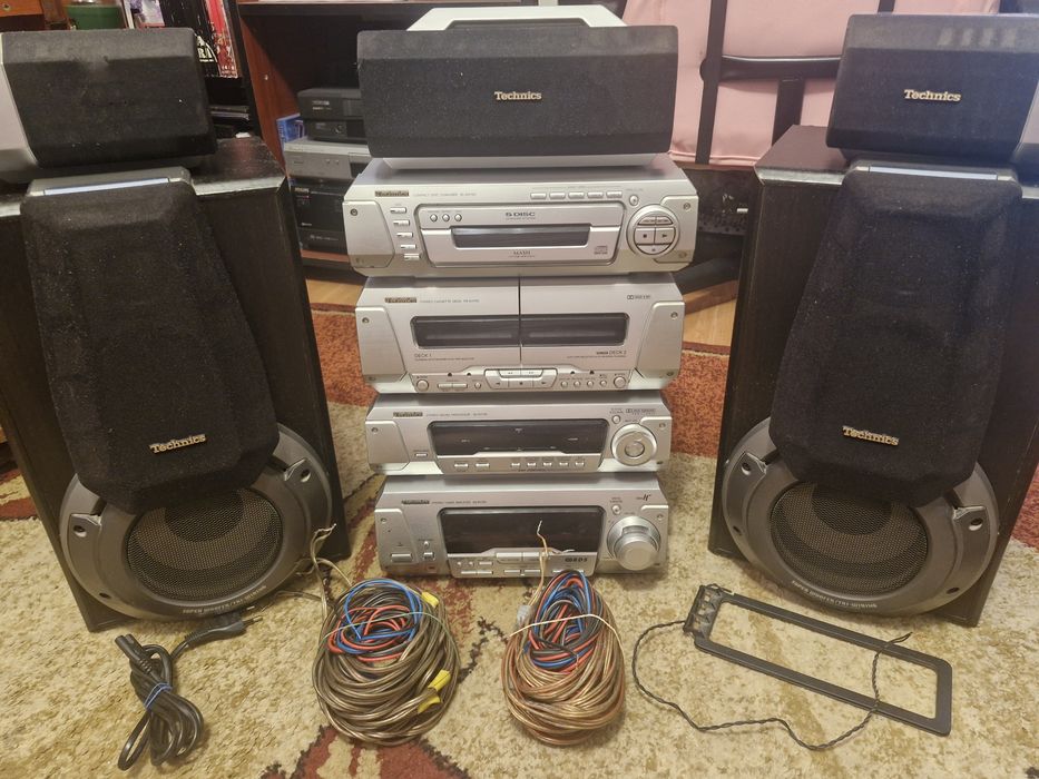Wieża stereo Technics SL-EH760 (zmieniacz CD / zestaw Technics)