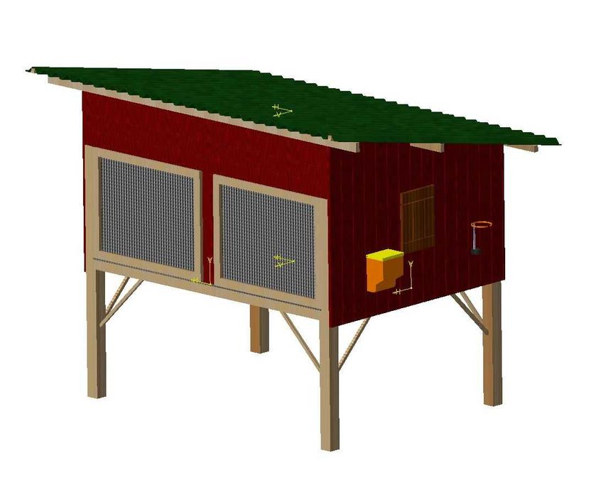 Projekt - klatka do hodowli zajęcy