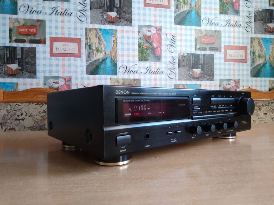 Стильный и компактный Denon DRA-345R,2×70 Вт,АССОРТИМЕНТ,гарантия!