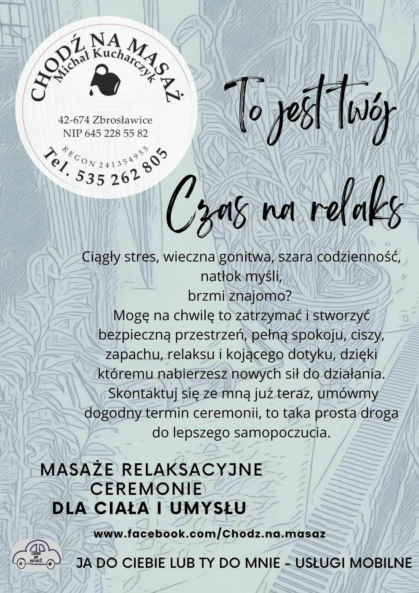 Masaż relaksacyjny